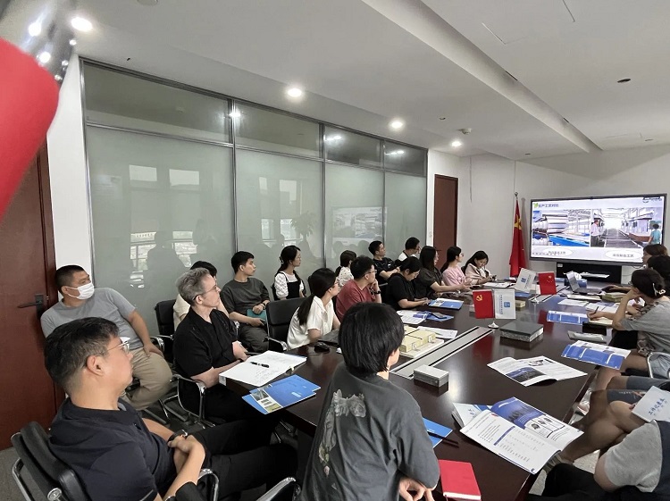 齐交流，同进步!尤特森华东公司&中建设计院交流会圆满成功