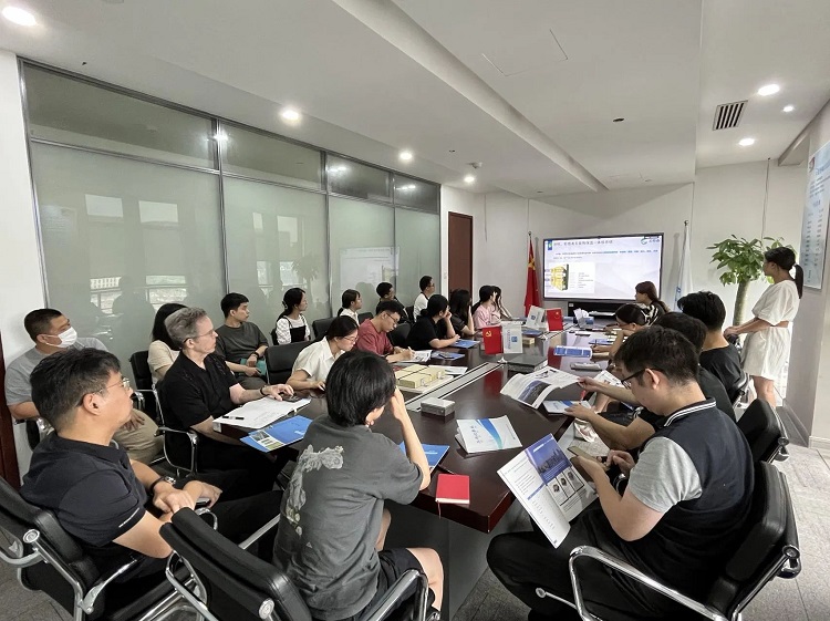 齐交流，同进步!尤特森华东公司&中建设计院交流会圆满成功